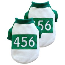 Sassy Dog 寵物467運動服 單層刷毛 2件 白色, 16(XL)