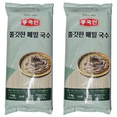 풍국면 쫄깃한 메밀 국수, 1kg, 2개