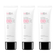 MIBA 鈣離子礦物BB霜 SPF50+ PA+++, 單色, 50ml, 3條