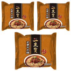 維力 一度贊 老甕牛肉麵 185g, 3包