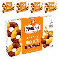 St Michel 法式巧克力大理石甜甜圈, 180g, 5個