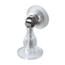 小麥購物 免鑽孔磁吸式矽膠超靜音門擋 透明款 122.5g, 1個