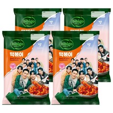 CJ bibigo 辣炒年糕料理包, 360g, 4袋