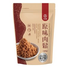 T HAM 台畜 原味肉鬆, 500g, 1包