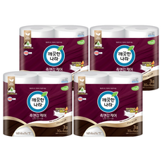 KleanNara 可綠納樂 三層柔軟舒適捲筒衛生紙, 30m, 4捲, 4袋