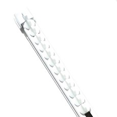 高級窗簾軌道 6尺, 白色