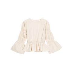 女孩的氣球百褶襯衫 CCV59GBL574