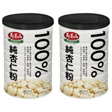 馬玉山 100%純杏仁粉，高纖無加糖, 380g, 2罐