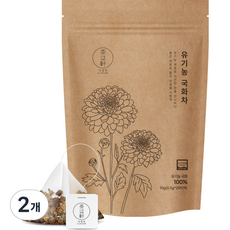 菊花茶立體茶包, 0.5g, 20個, 2包