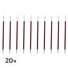 ZEBRA 斑馬牌 SH 原子筆替芯 0.5mm, 紅色, 20個
