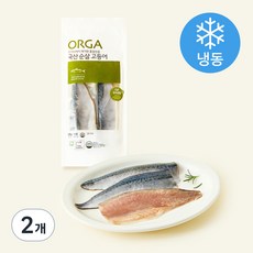 올가홀푸드 품질인증 국내산 순살 고등어 (냉동), 300g, 2개