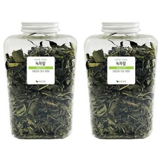 Bareun Health 國產綠茶葉, 100g, 2罐