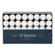 稀茶燈紙盒燃燒6小時, 無味, 19g, 120入