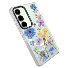 케이스티파이 Pressed Floral Clear 맥세이프 휴대폰 케이스