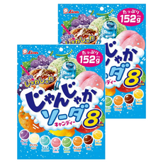 Lion Snacks 綜合風味蘇打糖, 144g, 2袋