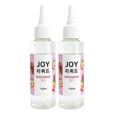 아로마조이 조이리퀴드 슬라임 향료 100ml, 2개, 딸기