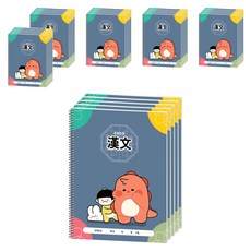 라이노 스프링 초등 한문노트, 네이비, 30개