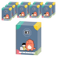 라이노 스프링 초등 한문노트, 네이비, 50개