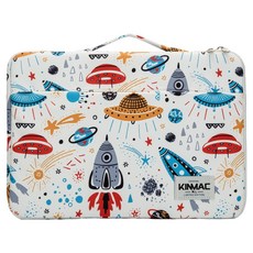 KINMAC 360度防護筆電包, 太空款, 1個