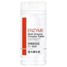 大醫生技 淨暢酵素錠 Multi-Enzyme Complex Tablet, 60顆, 1罐