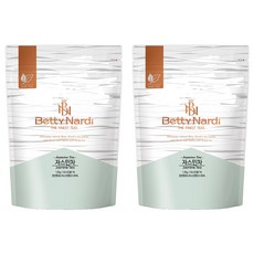 베티나르디 자스민차 리필 지퍼백, 125g, 1개입, 2개