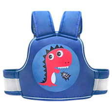 Joeki 兒童機車安全背帶, 深藍恐龍, 1個