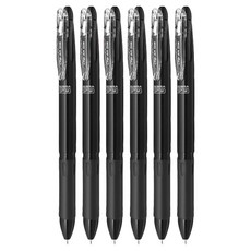 Zebra Clip-on Slim Soft 3C 3 色筆 0.7mm, 黑色, 6個