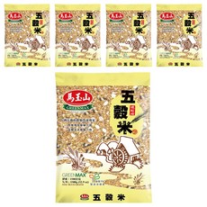 馬玉山 五穀米 豐富全穀 營養均衡, 1.5kg, 5包