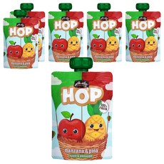 아넬라 HOP 과일 퓨레, 100g, 6개, 혼합맛(사과/파인애플)