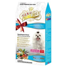 LV PRIME BLUE 藍帶 成犬 低敏乾飼料, 魚肉+糙米, 6kg, 1袋