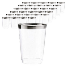 쓱싹 아리아 플라스틱 다회용 소주잔 60ml, 6개입, 25개