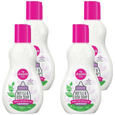 dapple baby 奶瓶及餐具清潔液 外出用 薰衣草，植物成分, 90ml, 4瓶