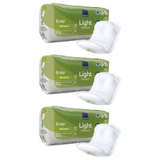 아베나 여성용 라이트패드 성인기저귀, 3개, 12개입, 노멀