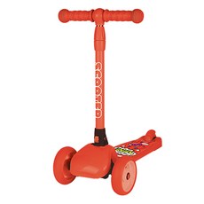 LANDWAY 兒童 Tri-Pop 迷你滑板車, 紅色的