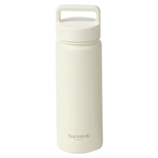 Glasslock 格拉氏洛克 Tumblock 不鏽鋼把手隨行杯, 米色, 500ml, 1個