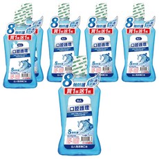 T.KI 白人 台灣公司貨 勁涼漱口水, 720ml, 6瓶