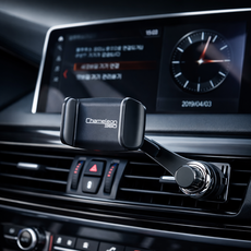 카멜레온360 송풍구형 차량용 휴대폰 거치대, 1개, 블랙