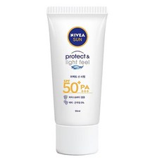 NIVEA 妮維雅 SUN 防曬淨白水凝乳 SPF50+ PA+++ 臉/身體適用, 90ml, 1條
