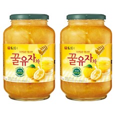 담터 꿀유자차, 2kg, 2개, 1개입