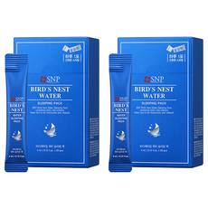 SNP 燕窩保濕晚安面膜隨身包, 4ml, 40個