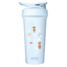 Blender Bottle Strada Sleek 不鏽鋼杯 魔蘋果, 藍色, 740ml, 1個