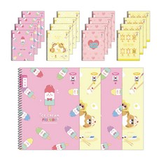 PENPIA 1000基本彈簧筆記3-6閱讀鎖, 隨機發貨, 20個