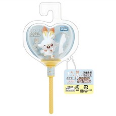 TAKARA TOMY Pokepeace娃娃屋 人偶氣球, 炎兔兒 藍色 + 黃色, 1個
