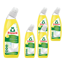 Frosch 德國小綠蛙 馬桶清潔劑 檸檬, 單色, 5個, 750ml