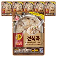 오즈키친 전복죽, 450g, 6개