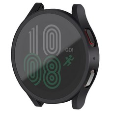 우먼스9999 갤럭시워치 7 사생활보호 풀커버 케이스, 블랙, 1개