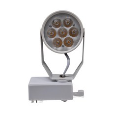 DANCELIGHT 舞光 LED 微笑軌道投射燈 7.5 x 10.2 x 3.5 x 17.2cm 8W 4000K 自然光, 時尚白款, 1個