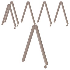 NAKAYA 封口夾 大 16cm 3個, 透明白色, 2組