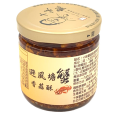 避風塘蟹香蒜酥, 190g, 1罐