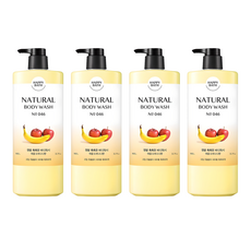 HAPPY BATH 保濕沐浴乳, 900g, 4入